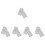 5Paires Protecteurs Gel Uv Confort Gris Souples 6