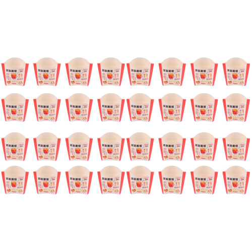 200Pièces Boîtes Snack En Papier Multicolores, Pour Commerce