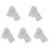 5Paires Protecteurs Gel Uv Confort Gris Souples 1