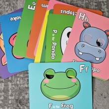 Animal Letter Cards - Kids Logic Learning Toy (50 chars)