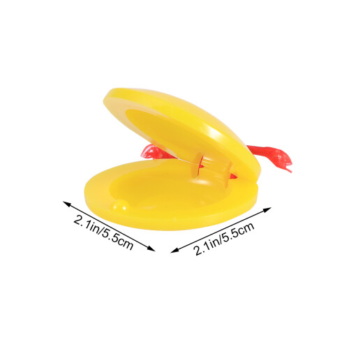 4St Plastic Baby Castagnetten Speelgoed in 2