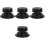 4Pièces Couvercles Ventilation PP Noir, Remplacement Pour Toit Rv 4