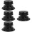 4Pièces Couvercles Ventilation PP Noir, Remplacement Pour Toit Rv 8