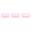 3Pièces Bac À Sable Rose ABS, Coffre Portable Couvercle Enfants 4