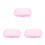 3Pièces Bac À Sable Rose ABS, Coffre Portable Couvercle Enfants 5