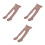 3Paires Collants Coton Café Confortables Toutes Occasions 8