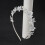 (Silver) Flower Pearl Headband - Luxe Hair Accessory 1