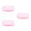 3Pièces Bac À Sable Rose ABS, Coffre Portable Couvercle Enfants 7