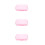 3Pièces Bac À Sable Rose ABS, Coffre Portable Couvercle Enfants 9