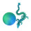 Surprise Dragon Egg 32cm Green 3D Dragon Toy 3