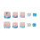 24PCS Nude French Tip Artificial Nails 1