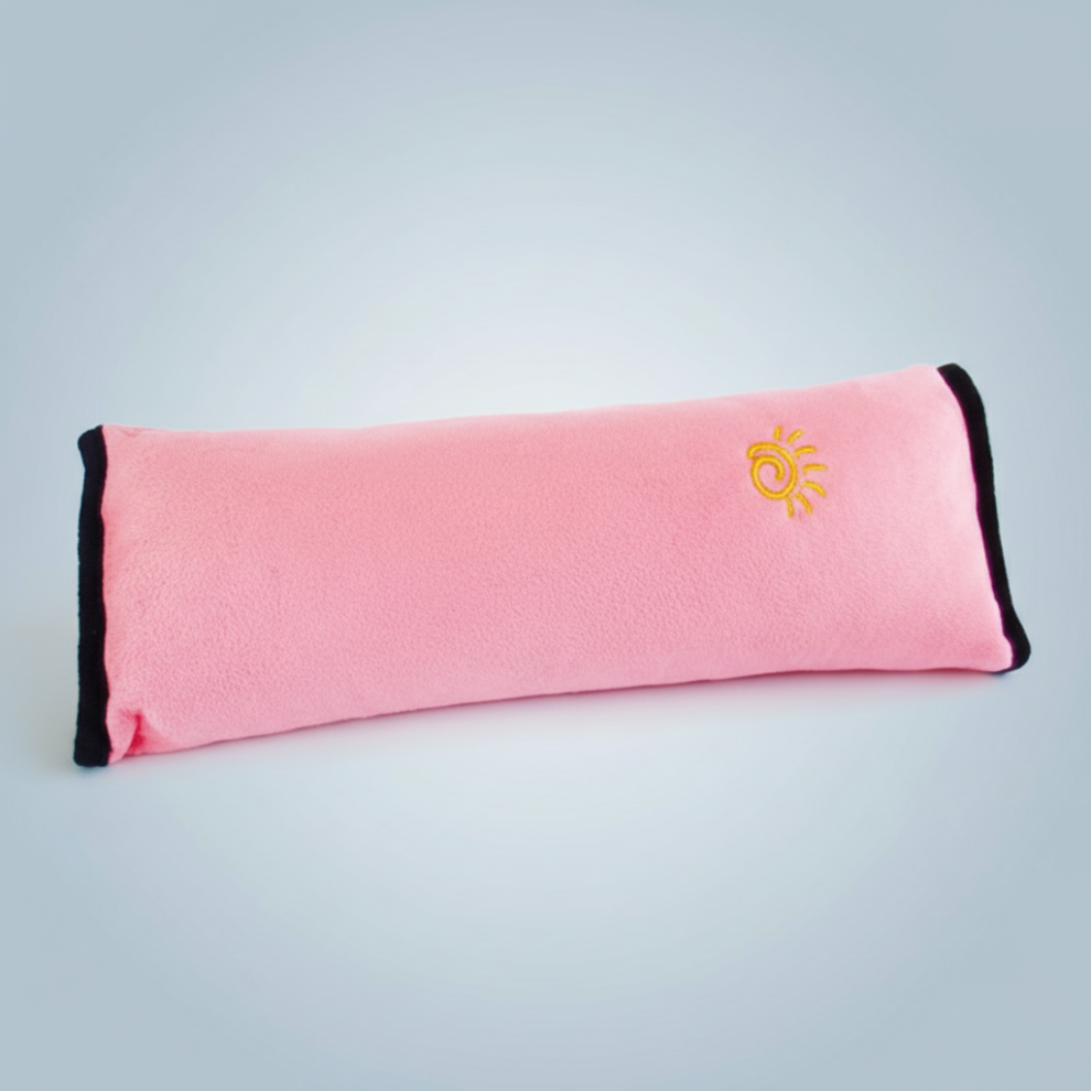 Phui-Pet-Supplies (Pink) Kids Car Seat Shoulder Protector - Soft & Safe