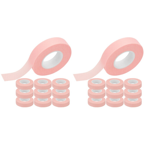 20Pcs Pink Adhesive Eyelash Isolation Strips for Eyelash Transplanting
