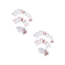 2Pièces Cartes Braille Portable En Papier Pour Jeux
