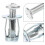 25Sets Threaded Petal Nut Inserts Silver for Metal and Plastic Fixings 7