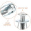 25Sets Threaded Petal Nut Inserts Silver for Metal and Plastic Fixings 8