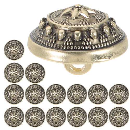 5 Pcs Tightener Dresser Knobs Button Versatile Buttons Windbreaker 1
