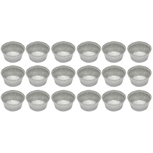 40Pièces Bols En Aluminium Argentés Pour Cuisson Stockage