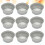 40Pièces Bols En Aluminium Argentés Pour Cuisson Stockage 11