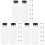36Pcs Large Capacity Black Plastic Juice Bottles Lid 1