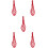 5Pcs Polyester Chicken Fruit Holder Hanging Net Bag Vegetable Feeder 9