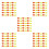 200Pcs Silicone USB Male Port Dust Covers Compact USB Plug Protectors 7