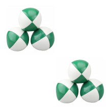 6St Groene Kinder Buitenspeelgoed PU Jongleerballen Interactief
