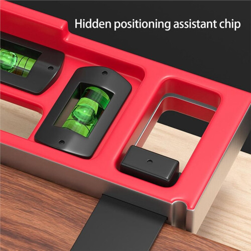 Quick Positioning Angle Ruler Drawing Tool High-Precision L-Shaped Right Angle Ruler Stainless Steel Angle Measure Ruler 2
