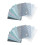 2Pcs Blue Scrapbook Decorative Paper Durable Textured DIY Craft Sheets 6