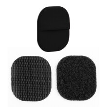 AirTag-Halterung mit Klebstoff und Klettverschluss Black