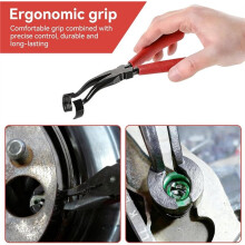 Drum Brake Hold Down Spring Pliers, Drum Brake Spring Tool Universal Fit Remover Tool Integral Design