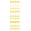 360Pcs Self-Locking Yellow Nylon Cable Labels Writable Waterproof Tags 4