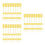 360Pcs Self-Locking Yellow Nylon Cable Labels Writable Waterproof Tags 7