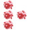 800Pcs Paper Wedding Confetti Romantic Lip Heart Table Scatter 8