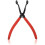 Drum Brake Hold Down Spring Pliers, Drum Brake Spring Tool Universal Fit Remover Tool Integral  Design 1