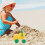 Strandwagen Speelgoed Met Multifunctionele Emmer 5