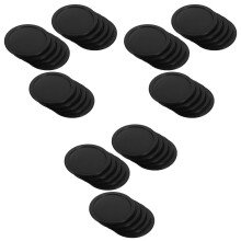 60St Stabiele Zwarte Plastic Ijshockey Pucks Voor Indoorspel