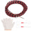 Electrical Wire Threader Flat  Electrician Wire Threading Device Manual Cable Guide Puller with Gloves Cable Ties 2