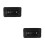 2Pcs Black PVC Replaceable Fin Box Patch for Surfboard and Paddleboard 5