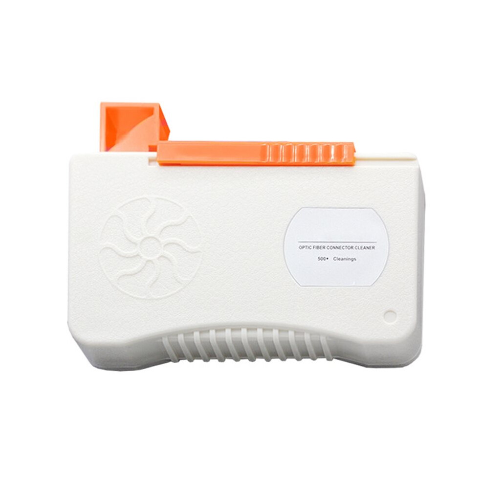 Fiber Optic Connector Cleaner Box 500+ Uses For Sc Fc Mu Lc St Mpo Adapters, Reusable Fiber Optic Cleaning Cassette 6033968540688