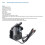 12V  -Magnet-Warmwasserpumpe Ohne Gewinde ZC-A40 3