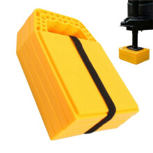 Paquets de Cric Robustes pour Camping-Car (4 Pièces) - Blocs Stabilisateurs Antidérapants pour Remorque