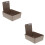 2St Grijze Beugel Opslagdoos Plastic Retainer Box Stevig En Compact 6
