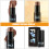 4St Plastic Highlight Stick Donkerbruin Voor Langdurige Make-Up Look 9