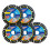 Conjunto de 5 Discos de Corte para Esmerilhadeira Angular, Disco de Corte de 4,5 Polegadas para Azulejos 1