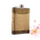 2St Pocket Flask Van Rvs Goud Met , Perfect Voor Whiskey 8