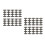 20St Zwarte Plastic Binder Ringclips Viergaatjes Losse Bladbinding 9