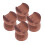 4PCS Rosewood HiFi Speaker Cable Bracket Shockproof Stabilizer, 45mm Diameter 1