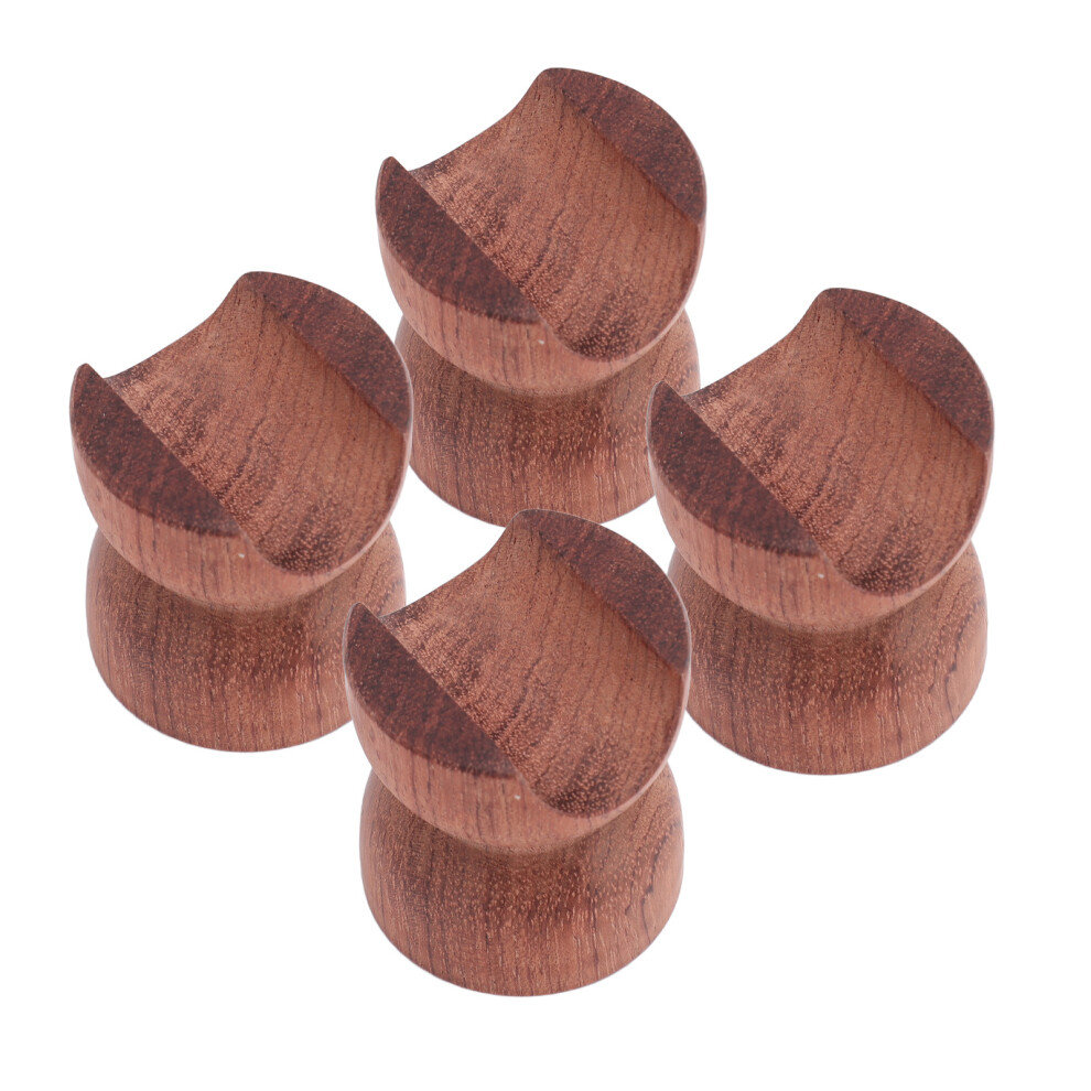 4Pcs Rosewood Hifi Speaker Cable Bracket Shockproof Stabilizer, 45Mm Diameter 3311387728713