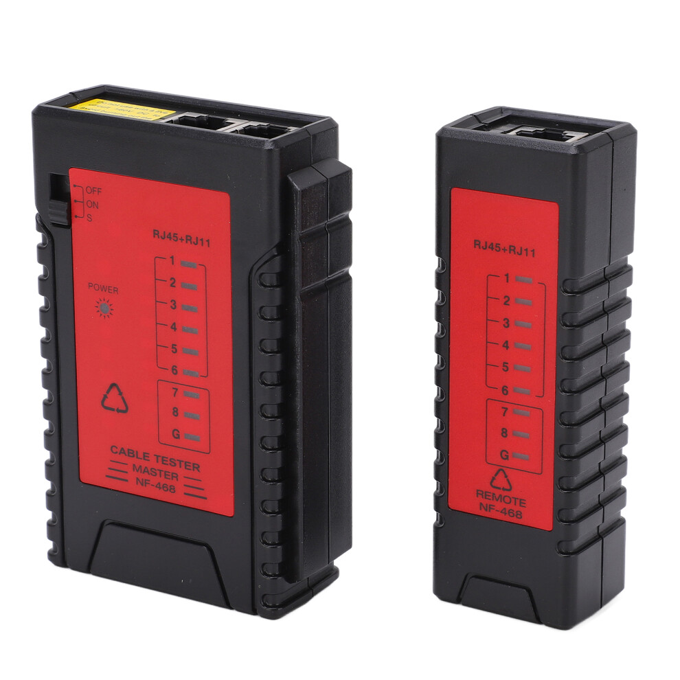 Nf-468 Line Finder Portable Network & Telephone Cable Tester For Rj45/Rj11 7901387728507